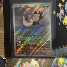 Pokémon TCG Scarlet & Violet Holo Illustration Rare Bombirdier 219/198