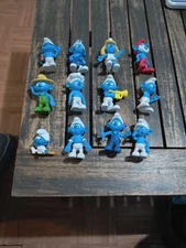  Smurfs  3" (Lot Of 12)