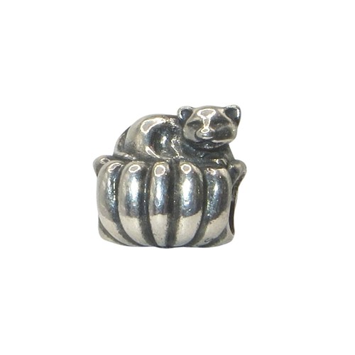 Pandora Cozy Cat Sterling Silver Charm 790595