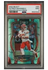 2022 SELECT PATRICK MAHOMES /89 DRAGON SCALE PRIZM #251 PSA 9