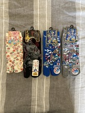 Japanese Tabi Socks 4-Pack Cherry Blossom And Airplane Socks