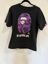 BAPE A Bathing Ape Black Short Sleeve T-shirt Medium