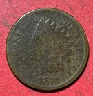 1875 US Indian Head Cent! Lower Mintage! Old US Coin!