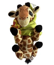 Disney Parks Animal Kingdom Baby Giraffe 11" Plush Blanket Stuffed Animal