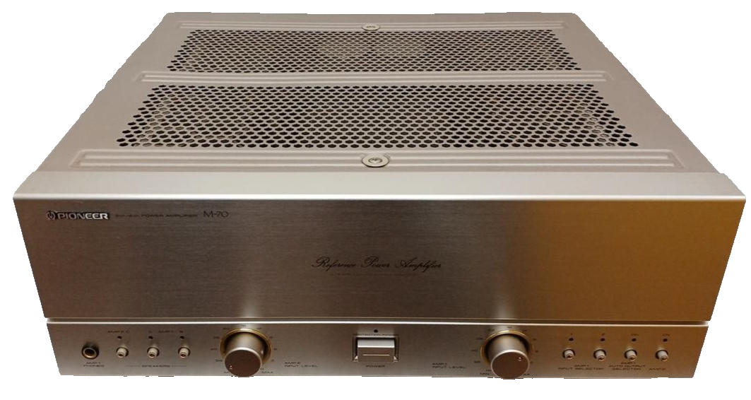 Pioneer M-70 2-channel/4-channel power amplifier from Japan | eBay