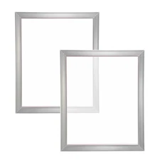 20x24in 160T High Tension Nylon Mesh Screen Printing Kit with 2 Aluminum Frames