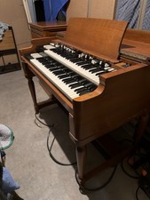 Fully Professionally Restored Cherry Hammond B3 With Matching Cherry Leslie 122