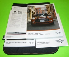 2021 MINI HARDTOP OWNERS MANUAL SET GUIDE +case 21 COOPER S JCW 2 OR 4 DOOR