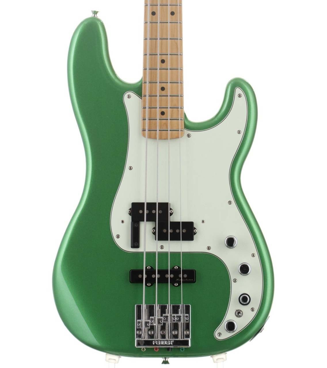 Fender Player Plus Active Precision Bass, Maple Fingerboard, Cosmic Jade, 4.25kg