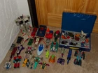 LARGE G1 TRANSFORMERS LOT WITH STORAGE CASE VINTAGE ORIGINAL