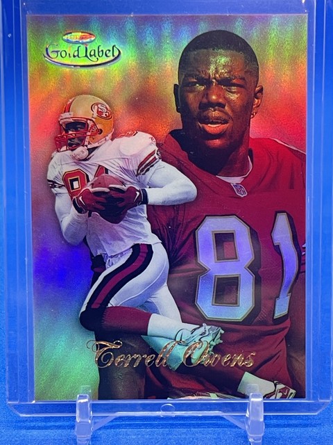 1998 Topps Gold Label #91 Terrell Owens Class 3 Black Label Mint SSP