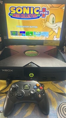 Original OG Microsoft Xbox Console w/ Controller AV Cable Tested