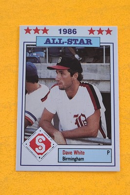 1986 Jennings Southern League All-Stars #19 Dave White