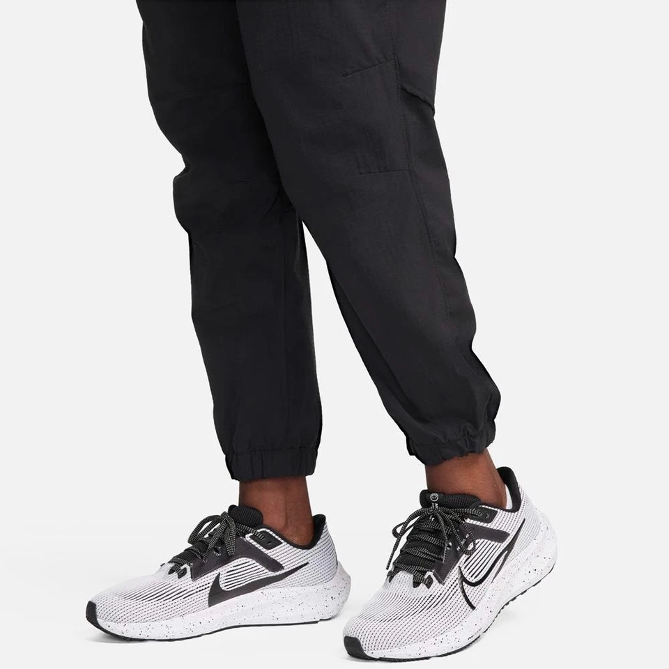 New Nike Dri-FIT Fast Mid-Rise 7/8 Warm-Up Running Trousers Medium FB7730 - Image 2 of 4