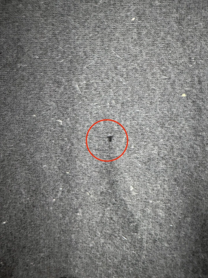 Ralph Lauren Ralph M 码复古 Limbswool Angora 荷叶边毛衣黑色 TurtleNec — 第 2/4 张图片