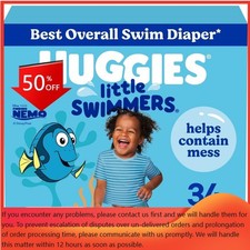 Huggies Little Swimmers Disposable Swim Diapers - Size 5-6 Large - 34ct