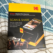 Kodak Mobile Film Scanner 35mm Negatives Slides App Collapsible Light