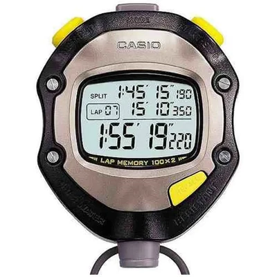 Casio HS-70W-1JH Stop Watch Black Waterproof Sports Alarm NEW IN BOX NIB NIP - Image 1 of 4