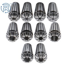 ER16 Collet Set 10Pack-1/4",1/8",3/8",3/16",3/32",5/32",5/16",11/32",9/32",7/32"