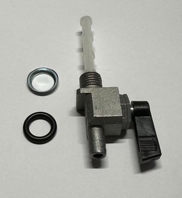 OMG Rubinetto Benzina Verticale M12x1 Etichettato  Con Dado Di Raccordo Rivolto Verso Il Basso 28051 - Foto 3