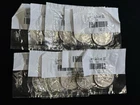 10 Walking Liberty Half Dollars 90% Silver Good-VG Littleton Holders
