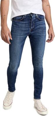$225 - Rag & Bone Fit 1 Skinny Jeans in Indigo Blue Size 34x32