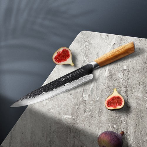8in Chef Knife Japanese VG10 Professional Extra Sharp Damascus Kitchen Knife - Picture 7 of 12