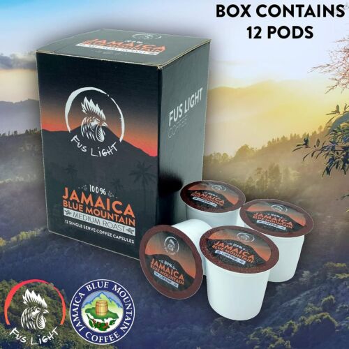 Café Fus Light 100 % certificado Jamaica azul montaña tostado medio 8 onzas - Imagen 26 de 28
