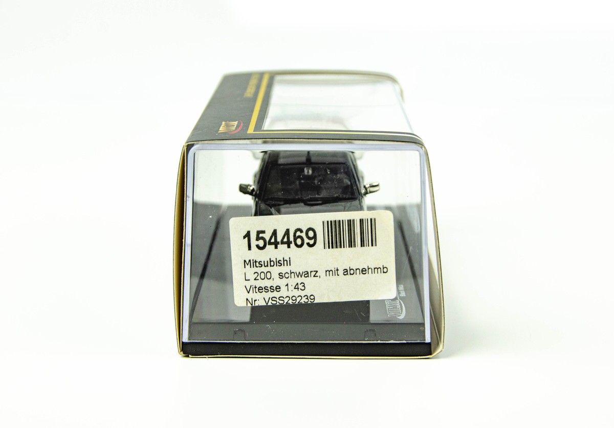 Vitesse 1/43 Mitsubishi L200 Pickup Truck Black Limited Edition 1