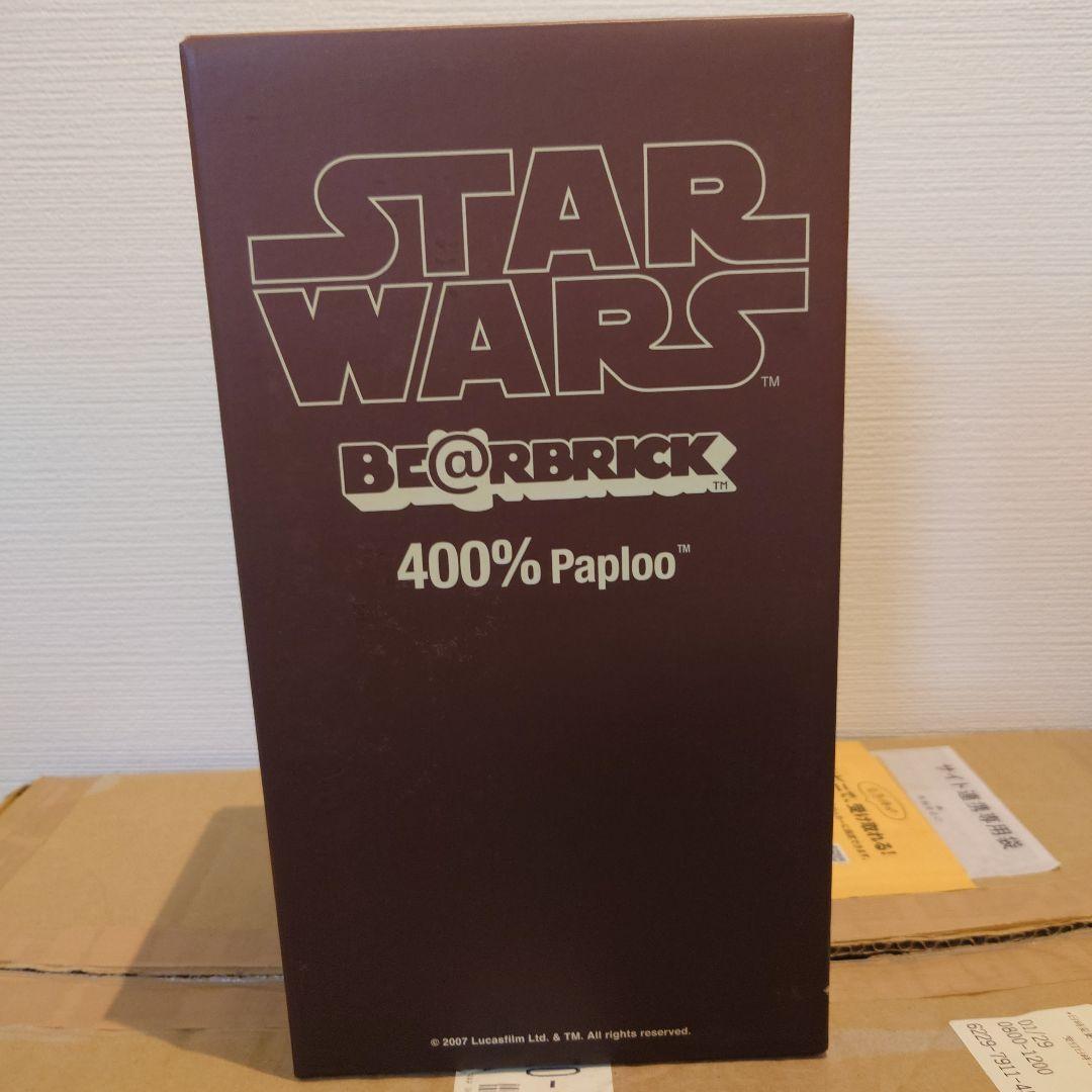 BE@RBRICK 400％ Paploo BEARBRICK 400% STAR WARS PAPLOO EWOK BE@RBRICK MEDICOM JAPAN