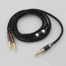 16Core Headphone Cable For 2x3.5mm Hifiman Sundara Ananda HE1000se HE6se he400
