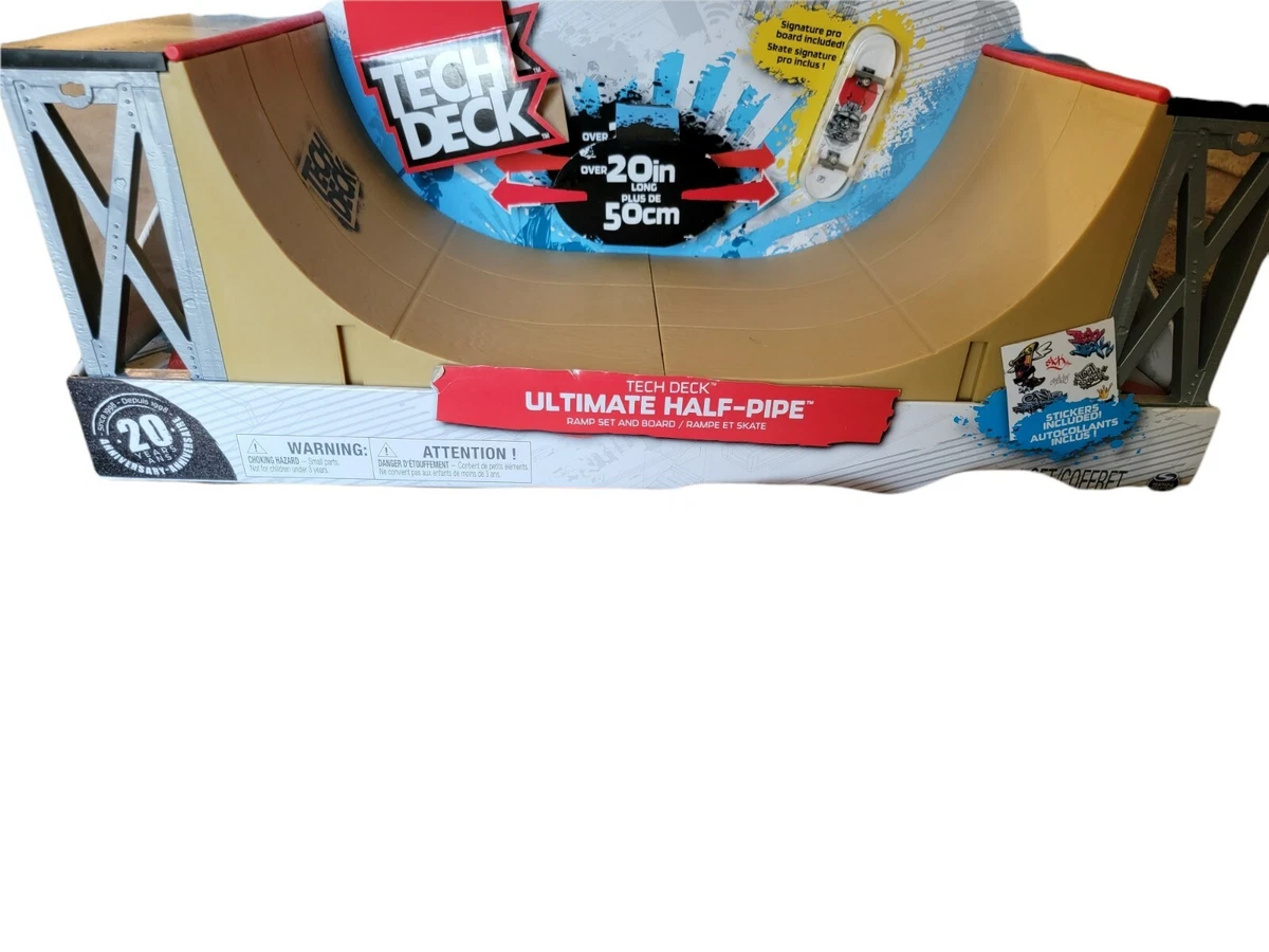 Tech Deck Ultimate Half Pipe Ramp and Exclusive Primitive Pro