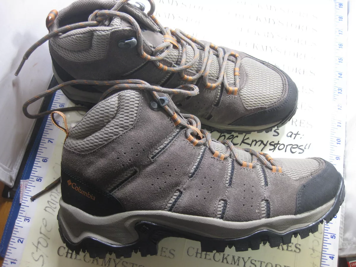 NEW Columbia Lakeview 5204-227 Mid Men&#039;s Suede Leather Hiking Boots |