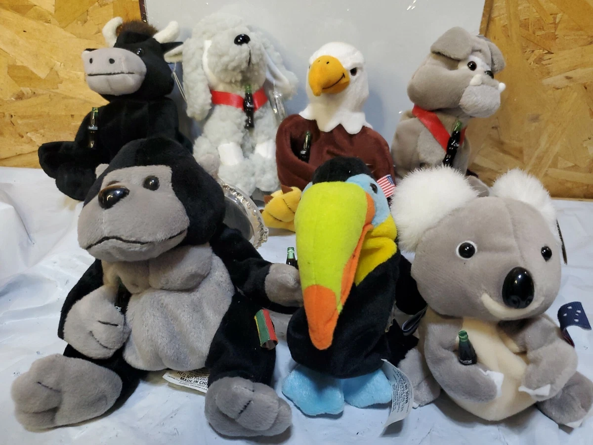 International coca cola beanie babies 2025