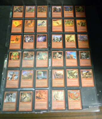 MTG Magic The Gathering Tempest Complete Set 350 Cards (1997) Very