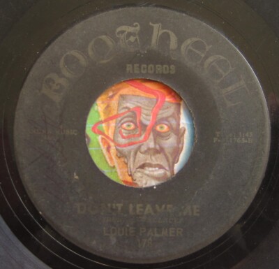 HEAR Louie Palmer 45 Don't Leave me / How Do You Quit Drinking R&B soul