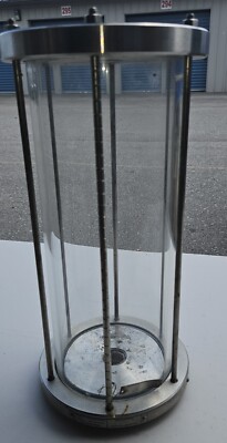 Kenco Glass Chromatography Column Model 12545 S6 V GPH S 2GPH