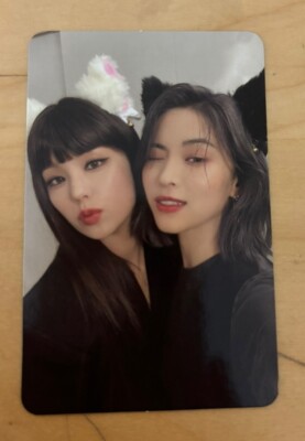 Itzy Yeji&Ryujin Official Photocard