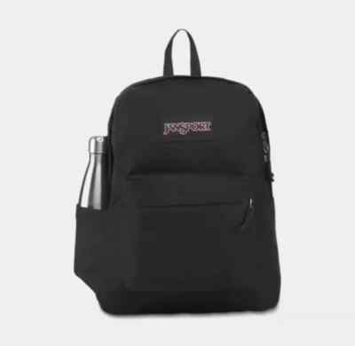 JanSport SuperBreak Plus Backpack - Black, Durable & Stylish Daypack