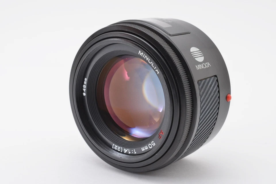 [Como nuevo] Lente estándar Minolta AF 50 mm F1,4 para Sony Minolta montura A JAPÓN 935 Foto 3 de 4