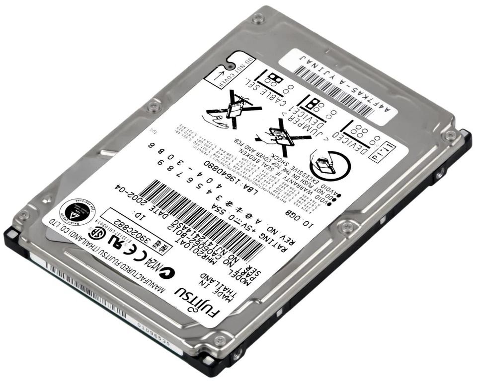 Hard Drive Fujitsu 10GB MHR2010AT 4.2K 2MB Ata 2.5'' - Image 2 of 3