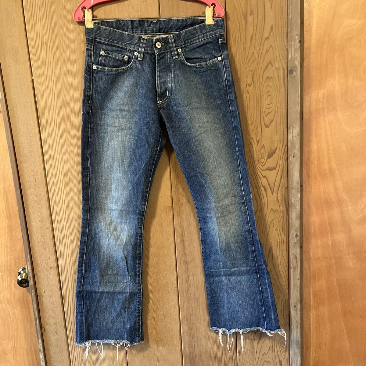 G star raw men s denim flare jeans 29 X 29 Actual Made In Italy