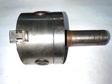 YAMA HHT 3 JAW CHUCK 4" HEAD OD 7/8" BORE 3-1/2" SHAFT LENGTH 1-1/4" THREAD END