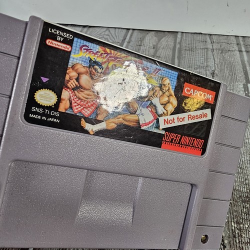 Street Fighter II 2 Turbo Not For Resale SNES Super Nintendo Game - SNES Game - Picture 7 of 8