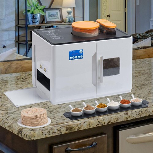 Macchina robotizzata automatica elettrica Magic Roti Maker Tortilla pane indiano nuova - Foto 2 di 6