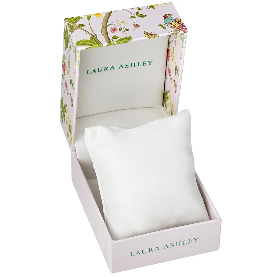 Reloj pulsera Laura Ashley para mujer de 20 mm con eslabones de cadena hexagonales (LA2099) Foto 4 de 4