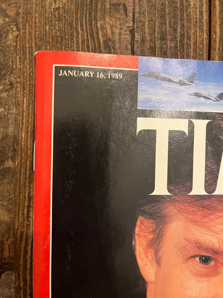 TIME Magazine Jan 16, 1989 Donald Trump NO ADDRESS LABEL - Image 2 of 4