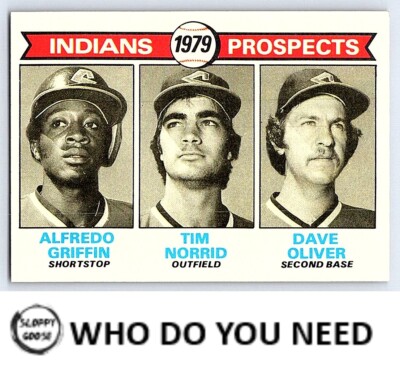 GRIFFIN, NORRID, OLIVER  1979  Topps  #722  SKU100366 FOR COND. SEE PICS
