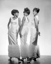 Soul Singers THE SUPREMES Glossy 8X10 Photo Diana Ross Print Music Poster