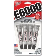 E6000 Industrial Strength Permanent Bond Adhesive Glue Mini 4 Pack Factory Order